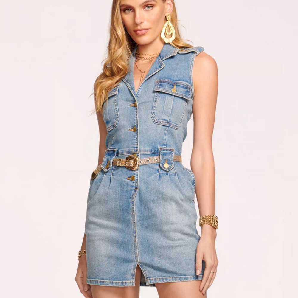 Ramy Brook Hedi Denim Mini Dress